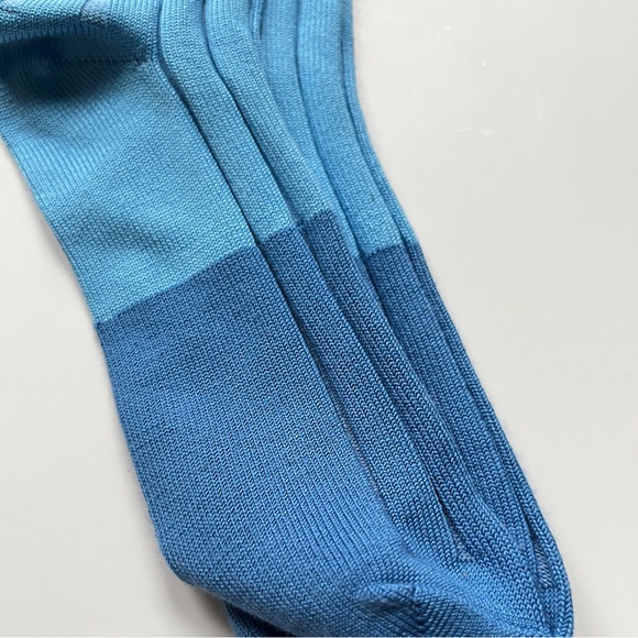 Vivienne Westwood Blue Gradient Socks - Picture 5 of 5